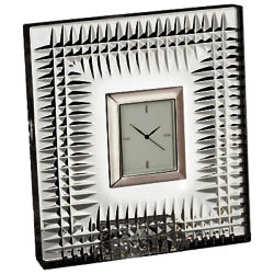 Waterford Lismore Diamond Bed Clock